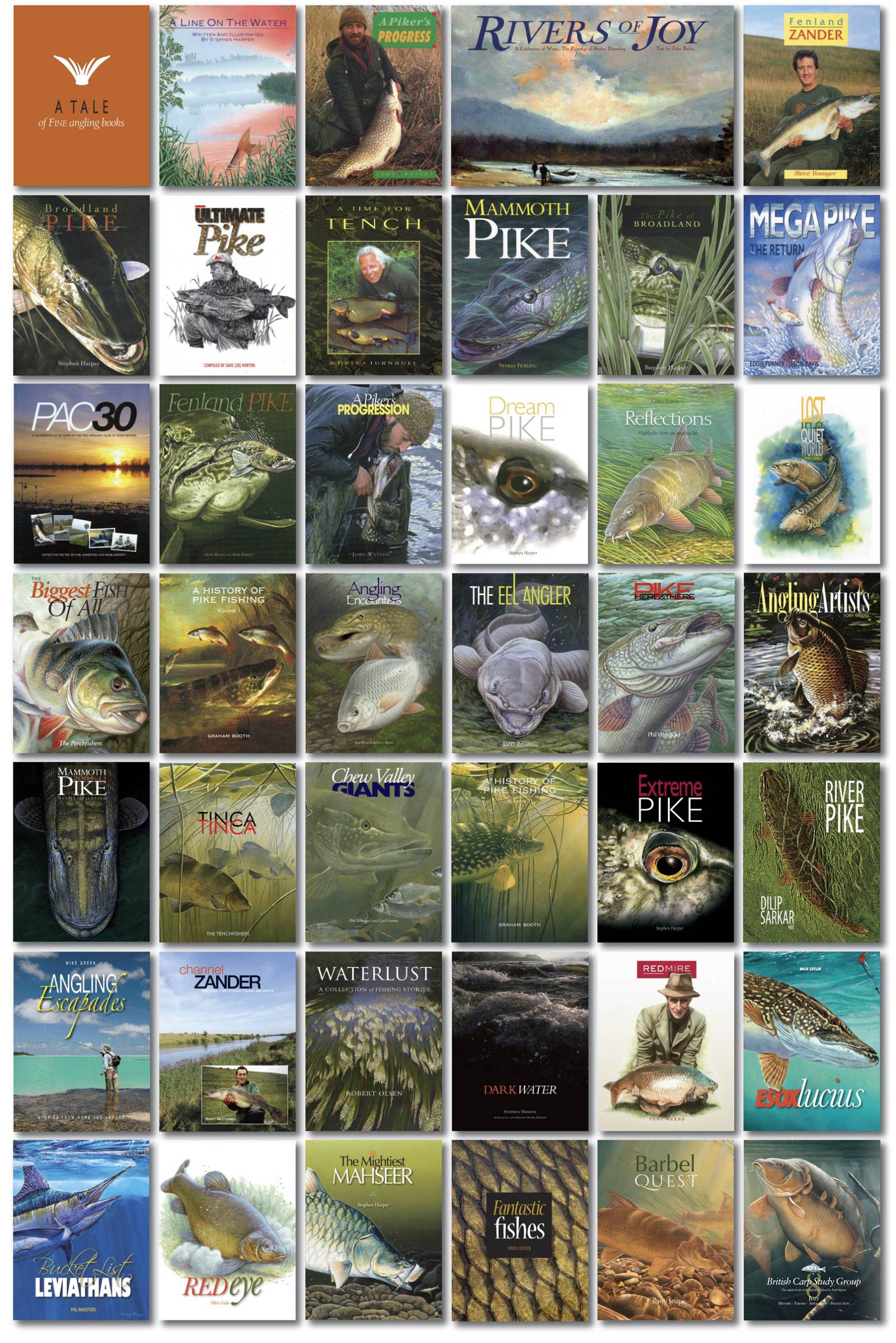 Harper Fine Angling Books History